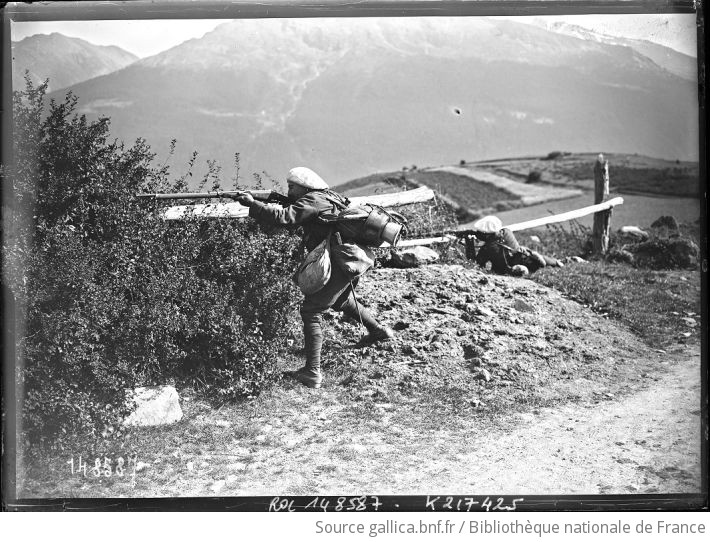 Manoeuvres En Haute Maurienne Chasseurs Alpins L Aff T