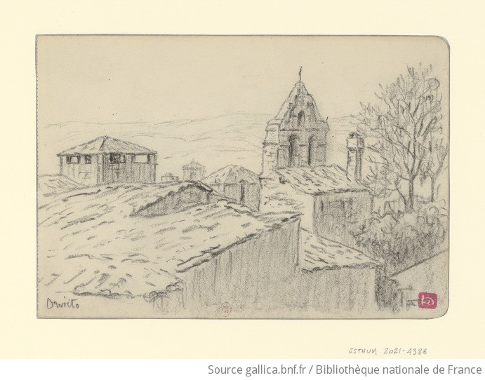 Orvieto Dessin Hr Henri Rivi Re Monogr Gallica