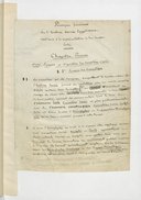 Grammaire égyptienne, papiers de J.-Fr. Champollion le jeune  XVIII-XIX 