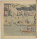 Recueil des différentes Boutiques de Pékin et des marchandises qu'on y trouve  Peint sous la direction du père Benoist par les plus habiles peintres de Sou-Tcheou  1771