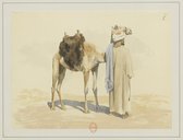 Art arabe, aquarelles et dessins  Fonds Emile Prisse d'Avennes sur l'Égypte
