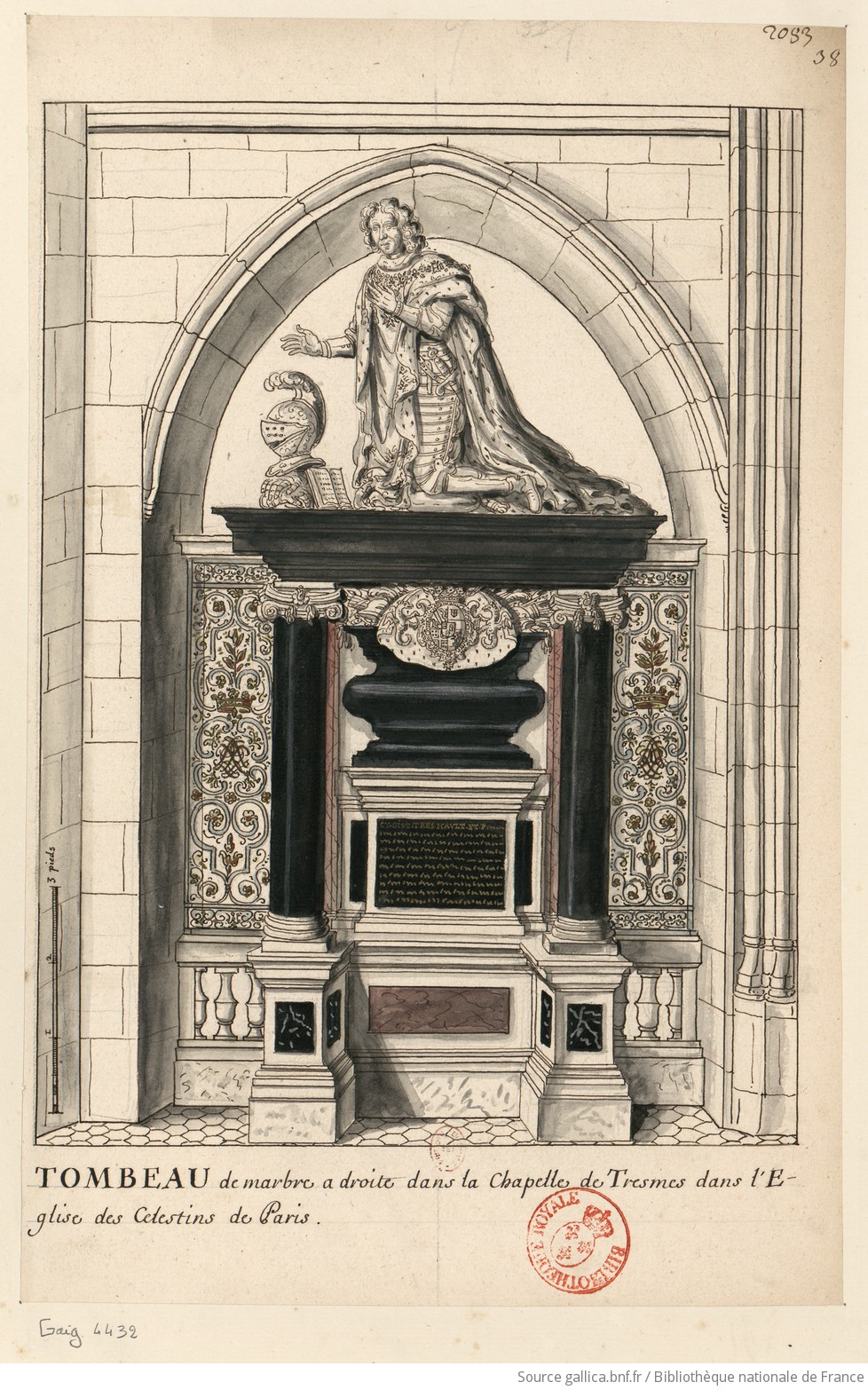 Les tombeaux princiers du couvent des Célestins, à Paris - Page 2 F1