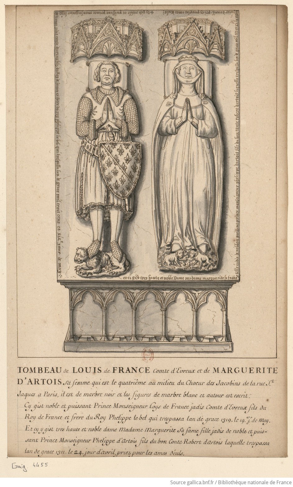 Le couvent des Jacobins de Paris et ses tombeaux F1