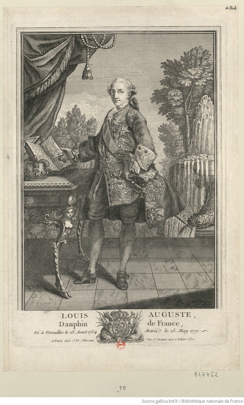 What Did Louis XVI Look Like  in 1770 