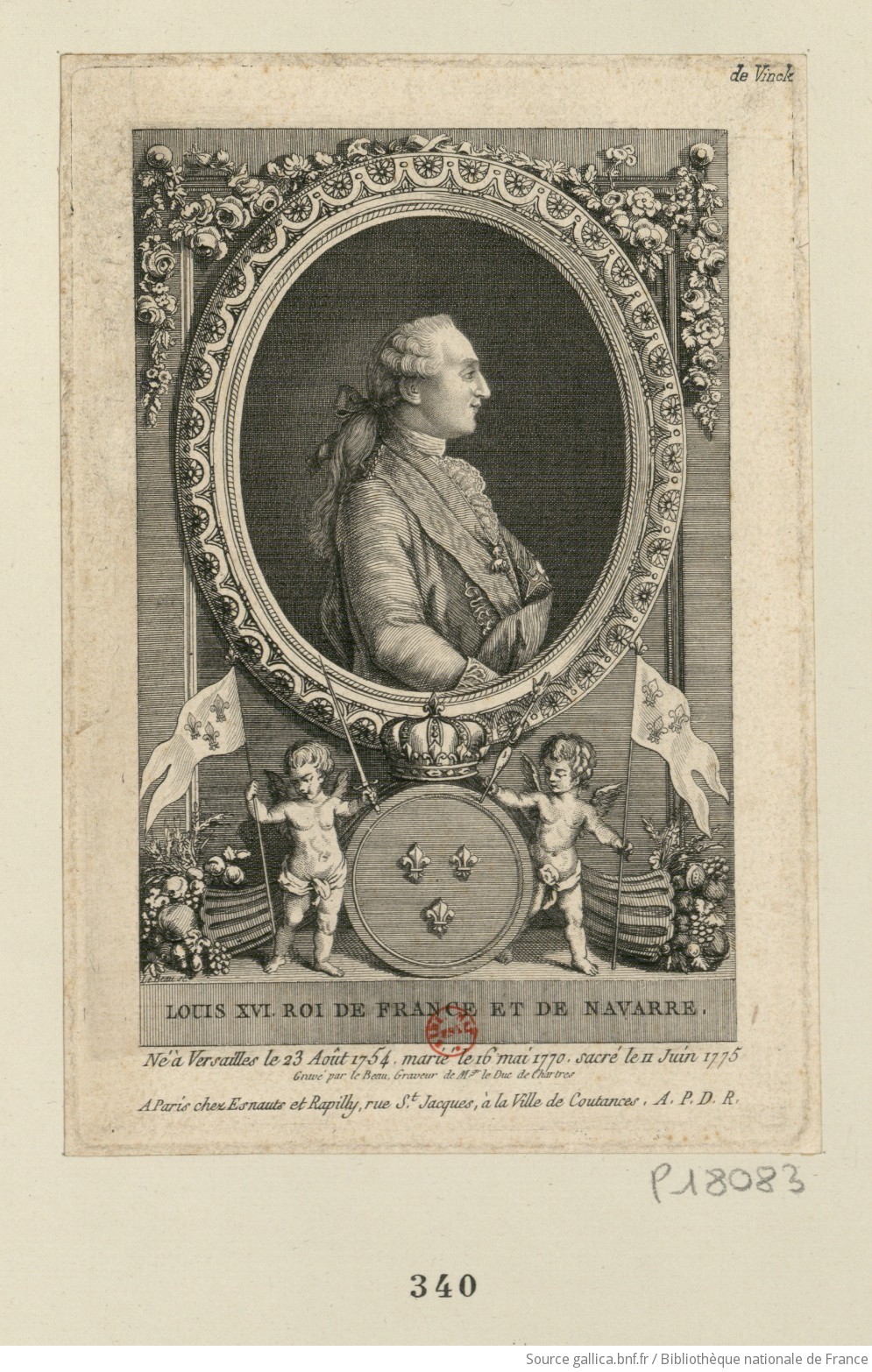 Stunning Image of Louis XVI in 1775 
