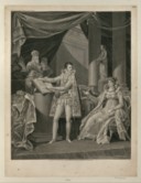 Code Napoléon. Sa Majesté l'Empereur et Roi montre à l'Impératrice-Reine les articles du Code civil, qu'il vient de terminer  F.-A. David. 1807