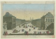Vue Méridionale de la grande Place ditte la Carrière a Nancy  1785