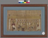 Thèbes  Papyrus Cadet. Livre des Morts de Padiamonnebnésouttaouy  332-30 av. JC