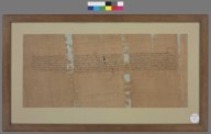 Papyrus Virey : contrat de mariage  169 av. J. C. 