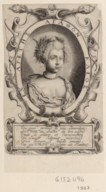 Portrait d'Astrée, en buste, de 3/4 dirigé à droite, dans une bordure ovale  L. Bobrun
