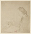 Frédéric Chopin  D'après un dessin de George Sand. 1870