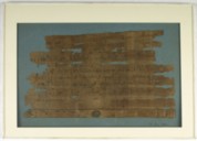 Deux passeports arabes sur papyrus datés de l'an 133 de l'hégire  Découverts en 1822