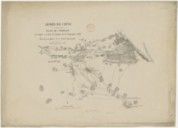 Armée de Chine. Plan du terrain sur lequel a eu lieu le combat du 21 septembre 1860 exécuté par les officiers de la brigade topographique  1860
