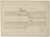 Plans du Canal de Suez  F. Willem Conrad. 1857