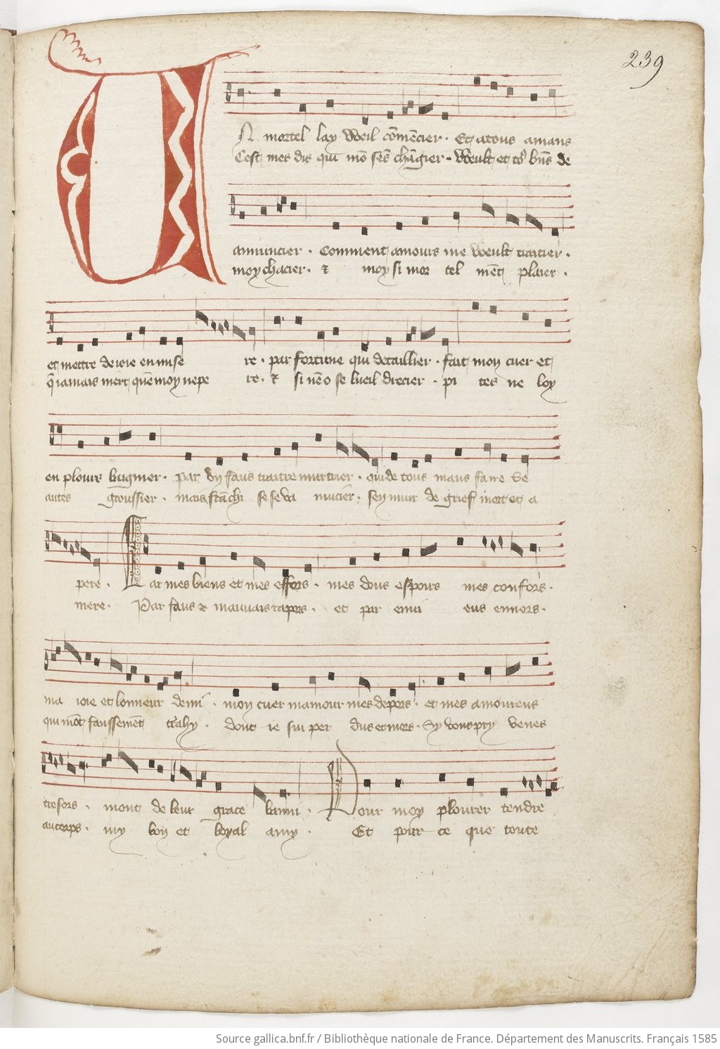 Paris Bnf Fr 1585 Couleur Musicologie Medievale