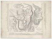 Plan topographique et archeologique de Jerusalem  M. de Vogüé. 1862