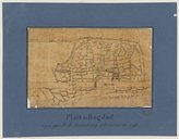 Plan de Bagdad Copié  Mr. de Beauchamp astronome. 1798