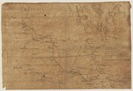Carte itinéraire de la partie centrale de l'Anatolie, pour aller de Nicomèdie à Tarsous  1823