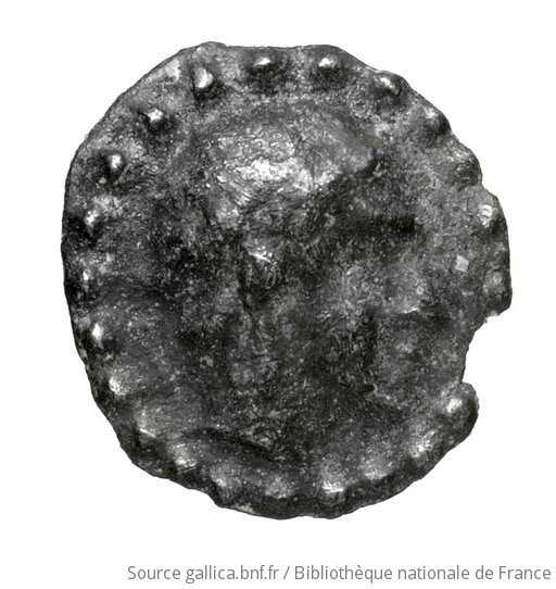 Εμπροσθότυπος 'SilCoinCy A4460, Fonds général, acc.no.: Babelon 580A. Silver coin of king Evagoras I of Salamis 411 - 374 BC. Weight: 0.14g, Axis: -, Diameter: 7mm. Obverse type: Youthful male head right, with short curly hair: border of dots. Obverse symbol: -. Obverse legend: - in -. Reverse type: smooth. Reverse symbol: -. Reverse legend: - in -. 'Catalogue des monnaies grecques de la Bibliothèque Nationale: les Perses Achéménides, les satrapes et les dynastes tributaires de leur empire: Cypre et la Phénicie'.