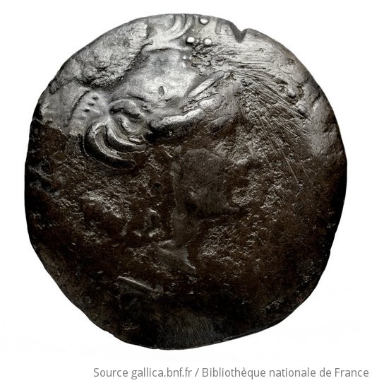 Monnaie Tétradrachme argent Amphipolis Macédoine Gallica