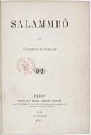 Salammbô. 1862