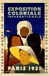 Expositon coloniale internationale de 1931, affiche de Victor-Jean Desmeures
