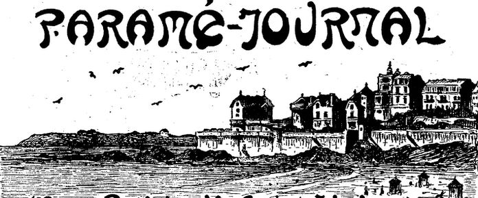 [La pointe de Rochebonne, à Paramé]. Image publiée à Paramé le 29 décembre 1912 dans le journal : Paramé-journal