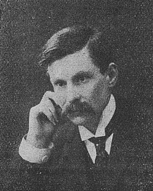 François Albert, auteur de l'article : Clemenceau vendéen. Image publiée à Niort et Paris en novembre 1919 dans le journal : Le Pays d'Ouest