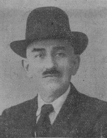 Frédéric Giraudon, vice-président de la Section de Poitiers de l'Union nationale des combattants. Image publiée à Poitiers en novembre 1933 dans le journal : Le Combattant du Poitou