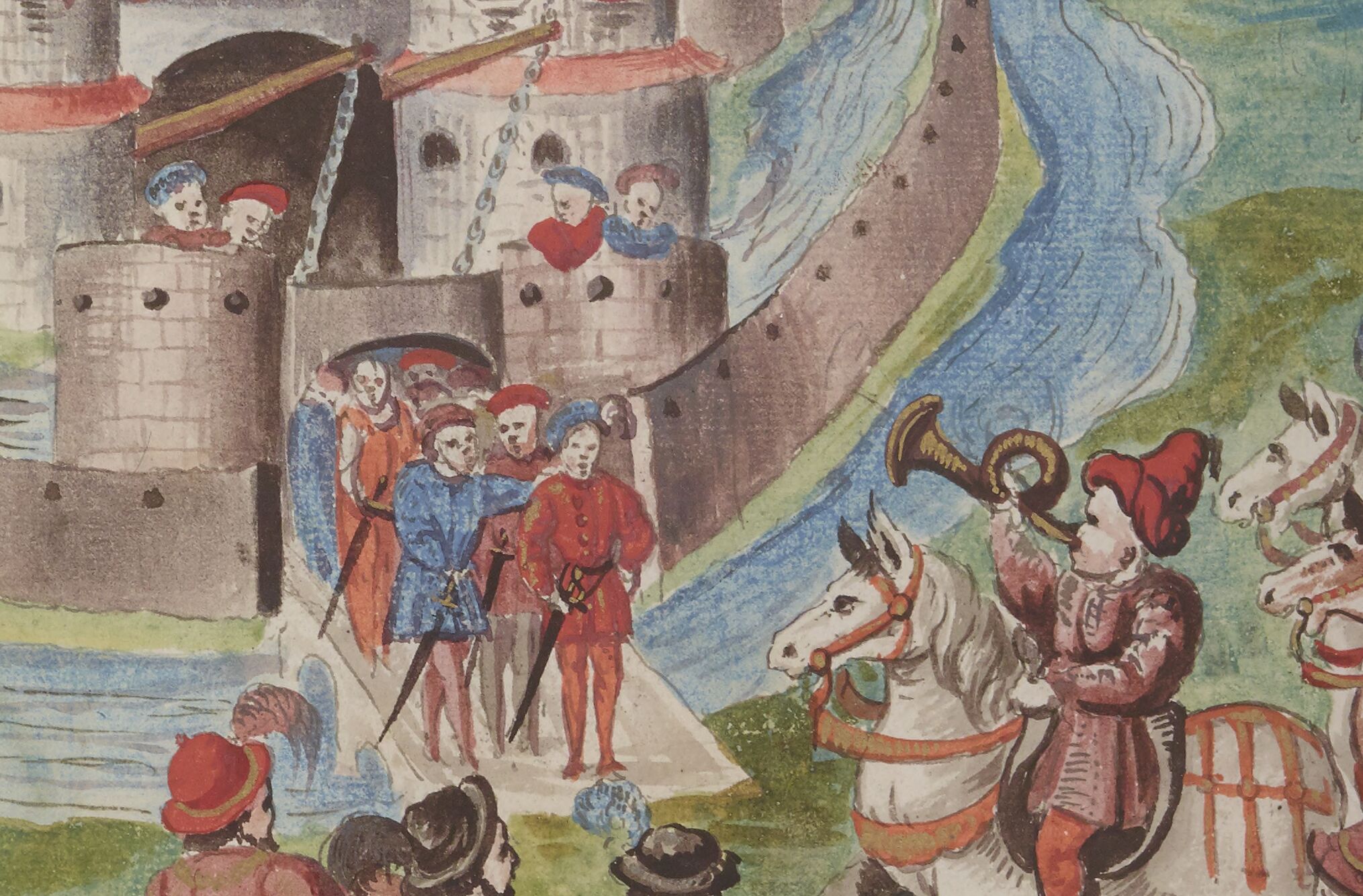 Tournois à Chambely et à Bailleul 1519