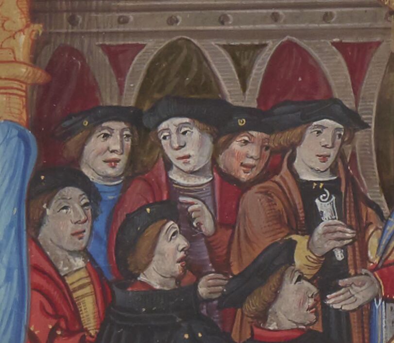 Recueil des droits, franchises, libertés et privilèges donnés par Louis XI aux clercs, notaires et secrétaires du Roi. (1482).