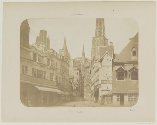 Rouen. Cathédrale : [photographie] / [attribué à Victor Stribeck]