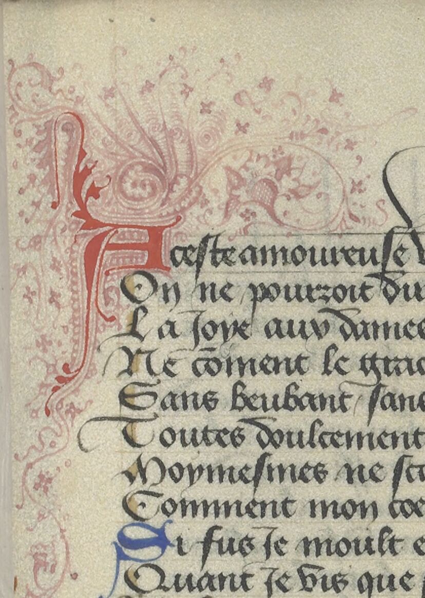 « Le Champion des Dames, » par « MARTIN LE FRANC, prevost de l'église de Lausane. » (1440). 