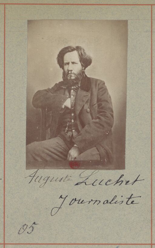 Auguste Luchet, journaliste : [photographie, tirage de démonstration] / [Atelier Nadar]