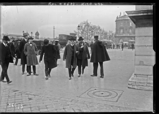 4/11/24, reentry of the Chambers, [Paul] Faure [in Palais-Bourbon]: [press photograph]/[Agency Rol]