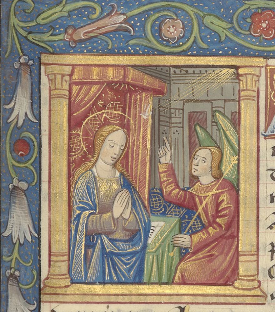 Livre d'heures, en latin et en français, à l'usage de Paris 