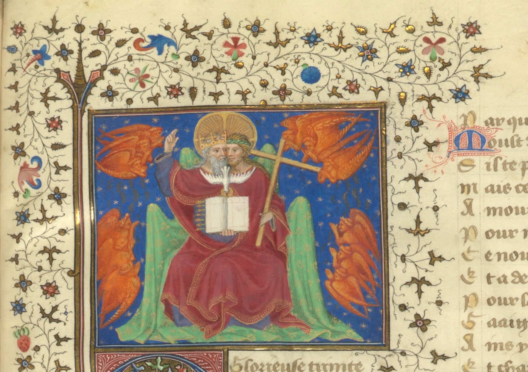 Guillaume de Lorris et Jean de Meun, Le Roman de la rose ; Le Testament, le Codicille et le Trésor attribués à Jean de Meun.