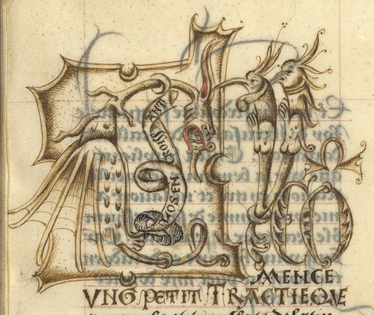 LE REGIMEN DE L'AME, traduit de latin en français par Robert Du Herlin, 1466. Ms. in-4 sur vélin de 22 f. (haut. 227 ; larg. 152 mill.)