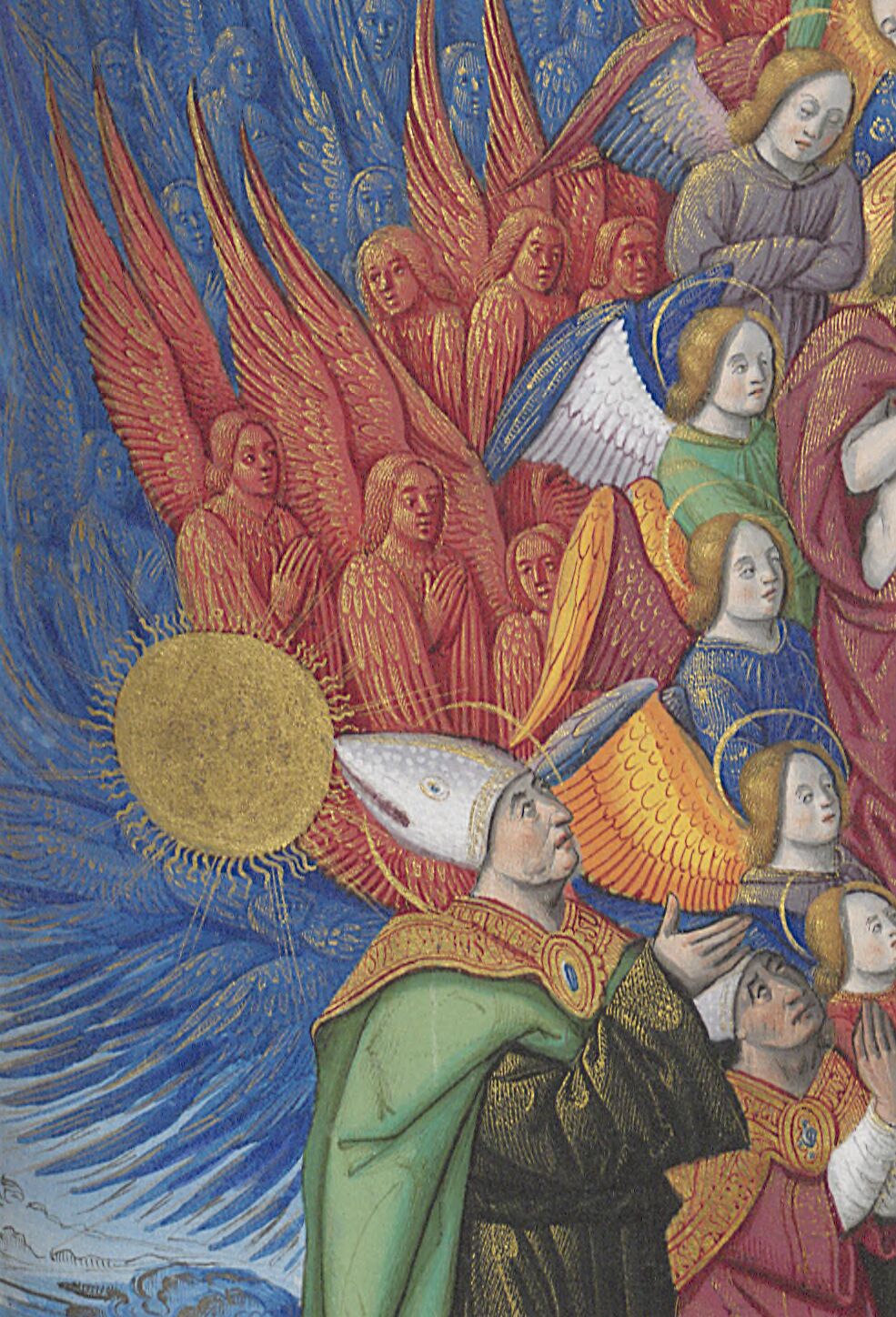 Augustine with orders of angels