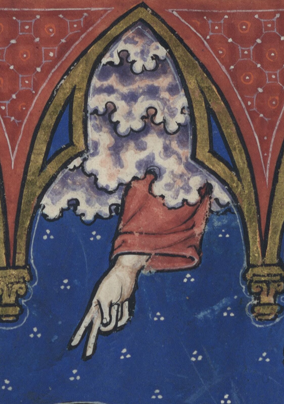 The hand of God