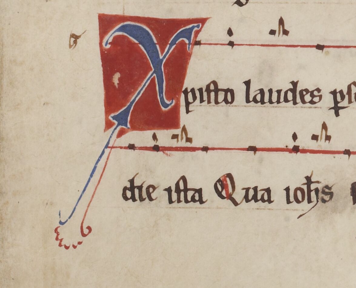 Christo Laudes with cue letter
