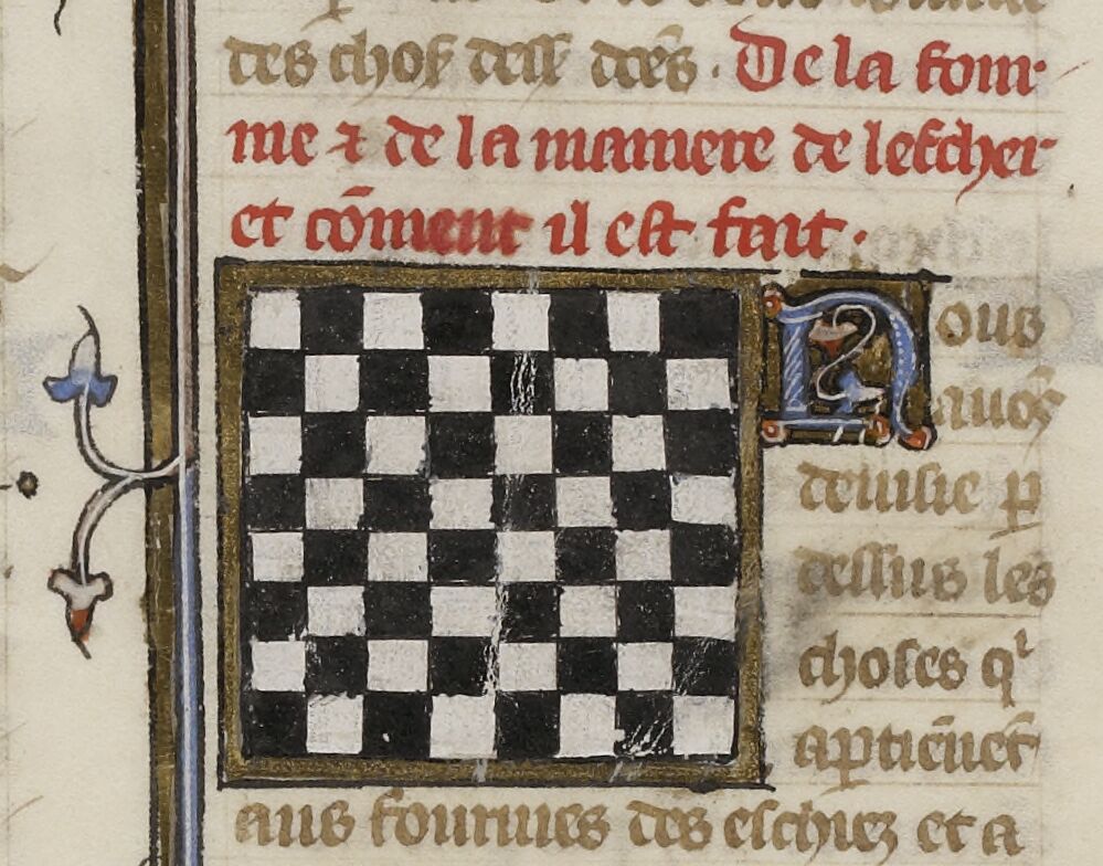 a compass on a map with chess pieces in the background and a light