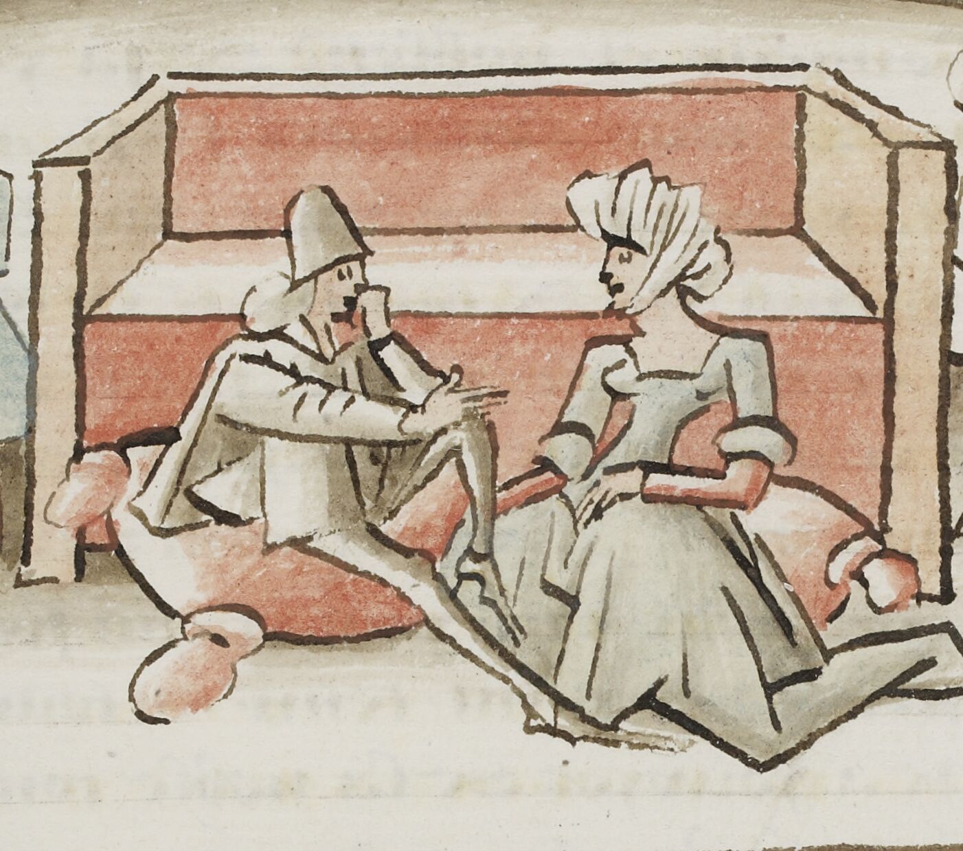 « Livre du très chevalereux [Philippe], conte d'Artois et de sa femme [Jeanne], fille du conte de Boulongne ».