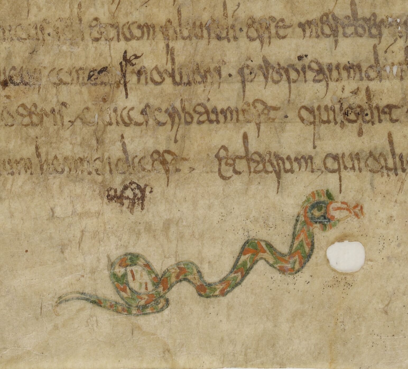 Merovingian snake