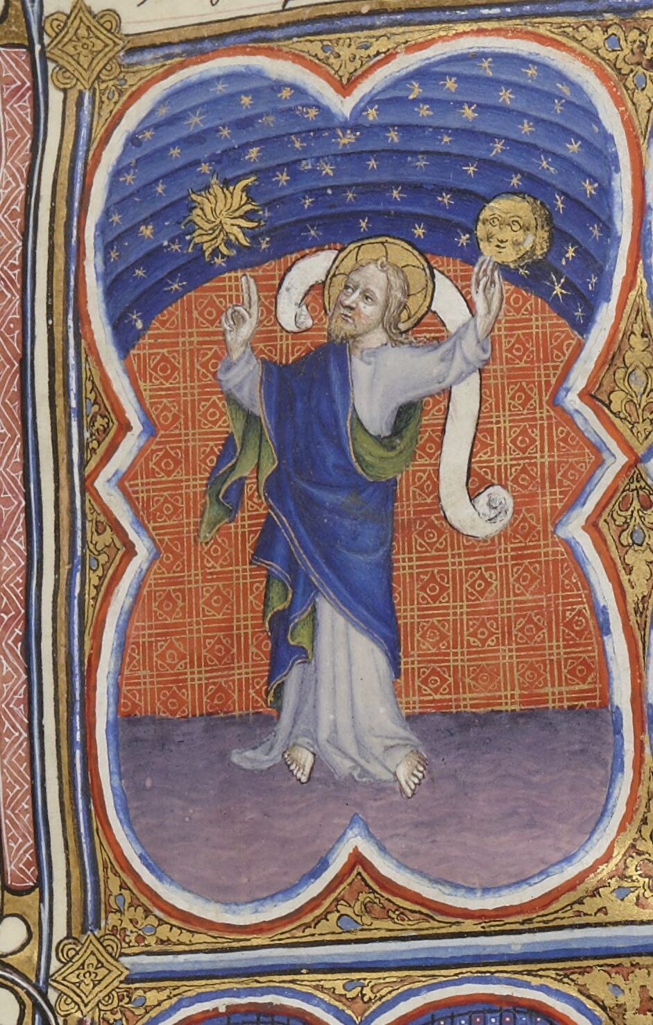 Guiard des Moulins, Bible Historiale de Jean de Berry. 