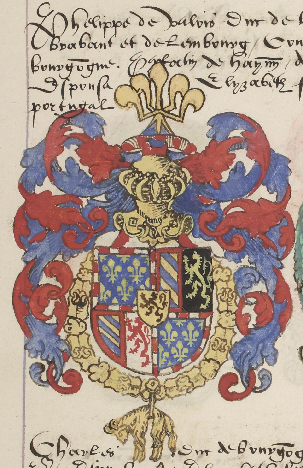 Notes généalogiques sur la maison d'Autriche et journal des voyages de Charles-Quint, fait par Jean de Vandenesse