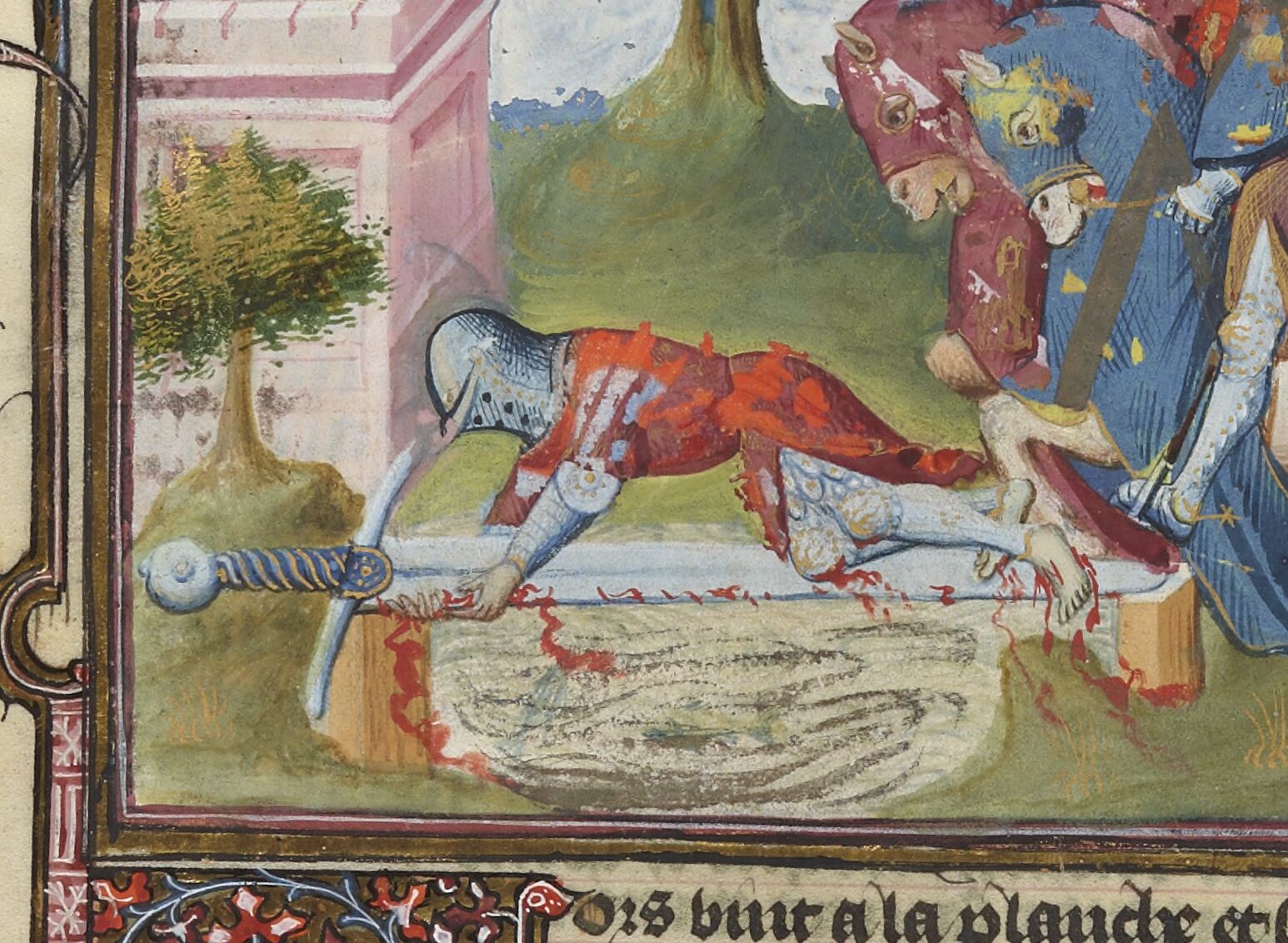 Lancelot-Graal. 3° « L'Ystoire Lancelot du Lac », la Quête du Saint Graal, la Mort d'Arthus de « GAUTIER MOAB ».