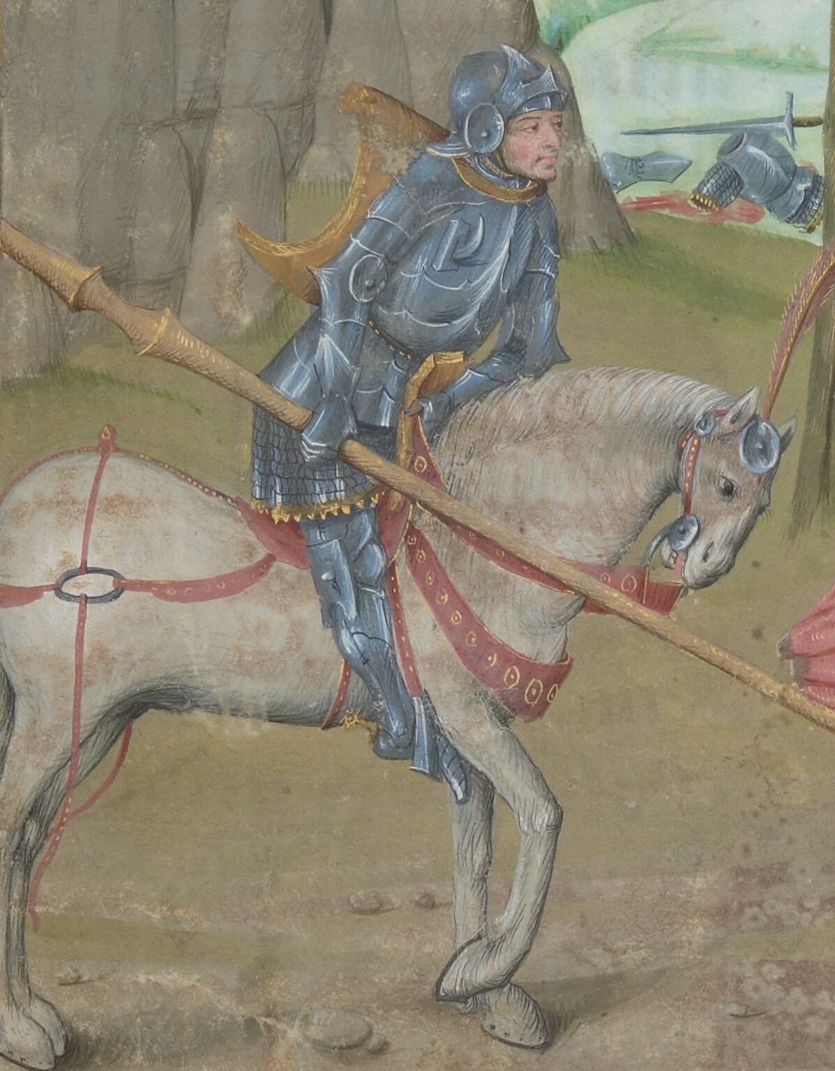 Mounted knight
