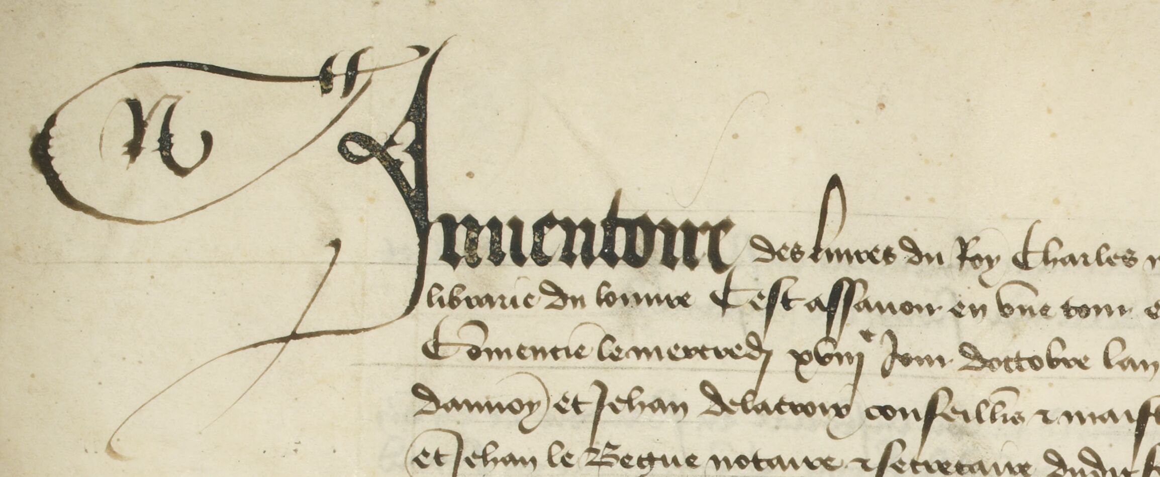 « Inventoire des livres du roy Charles [VI],... estans en sa librarie du Louvre... » (1413).