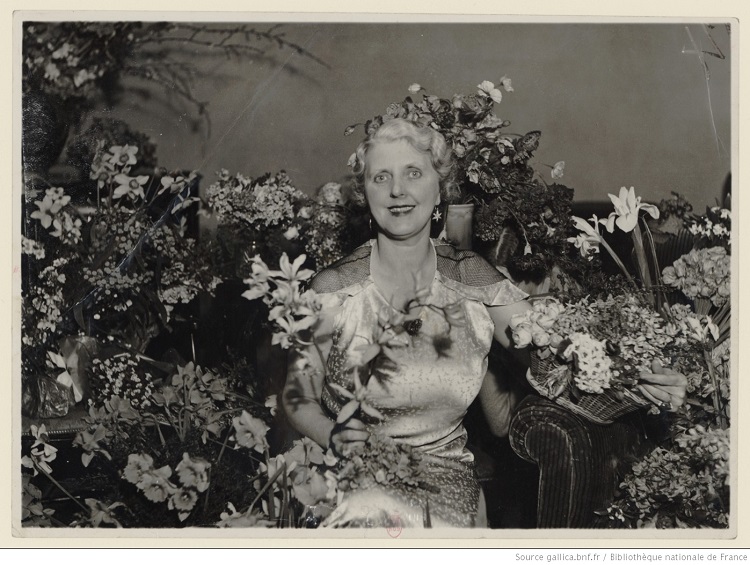 BnF, Gallica. Louise Hanson-Dyer en 1935 (photographie)